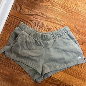 The North Face fleece shorts
